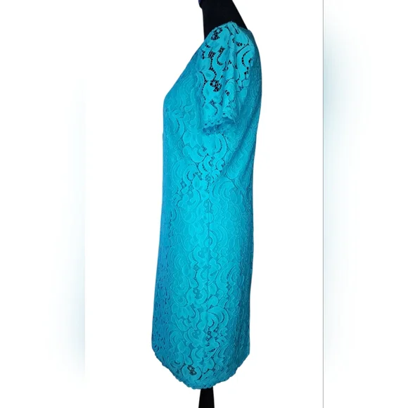 Maggy London Aquafina Lace Sheath Dress, Womens 4 - Picture 2 of 7